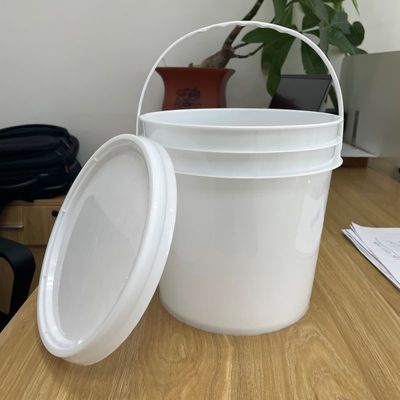 4L Tool Container Bucket with Lid Made of Polypropylene/HDPE and Food Grade Plastic