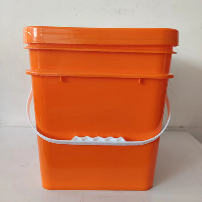 Customize 5 Gallon Tubs with Durable Plastic Square Bucket Versatile Solution