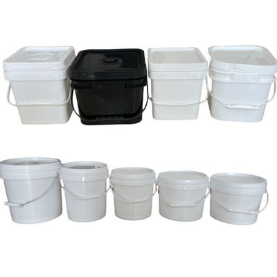 20L Square Plastic Container with GAP/ISO/FDA Certification and Customizable Design