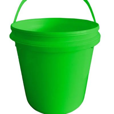 10 Liter Plastic Bucket with Lid Heavy-Duty Food Bucket 1.0 to 2.5 MM Thickness BPA-Free