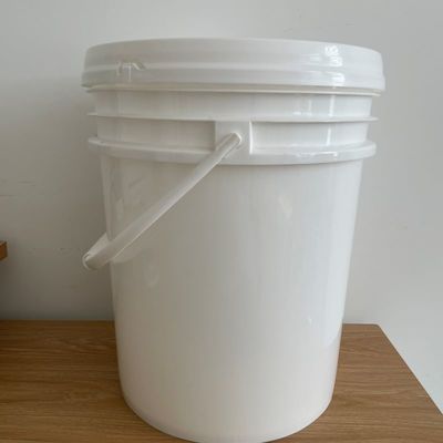 Leak Proof Black Polypropylene Round Bucket with Lid Fruit and Vegetable Picking