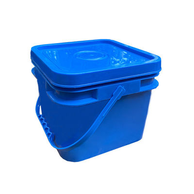 2 Gallon Square Plastic Pail with Lid Practical Food Packaging Solution