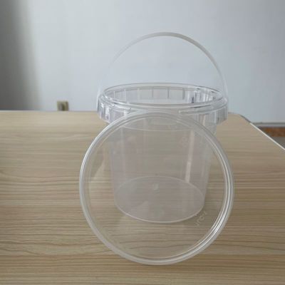 Leak Proof Custom Plastic Bucket 4L 5L 8L10L 16L Food Container with Lid