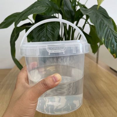 Leak Proof Custom Plastic Bucket 4L 5L 8L10L 16L Food Container with Lid