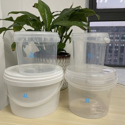 Leak Proof Custom Plastic Bucket 4L 5L 8L10L 16L Food Container with Lid
