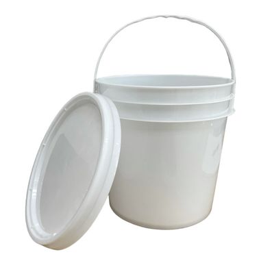 Polypropylene Custom Logo Printed Plastic Buckets 4L 5L 6L 8L with Customization