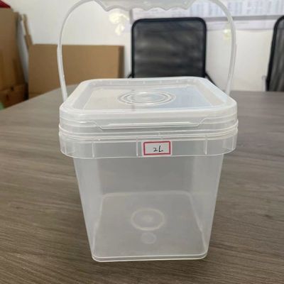 Accessories Buckets Lid and Handle for Square PP Food Grade Clear Pail