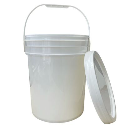 2L 5L 8L 10L 15L Round Pail Plastic Bucket Tool Printing Silk Screem / Heat Transfer / IML