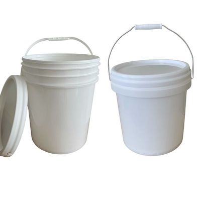2L 5L 8L 10L 15L Round Pail Plastic Bucket Tool Printing Silk Screem / Heat Transfer / IML