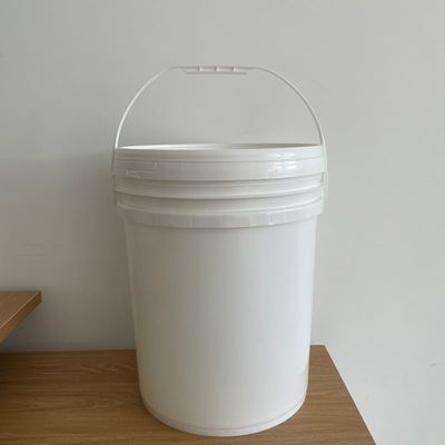 Printing Method Silk Screen/Heat Transfer/IML Plastic Pail with Cover Transparent