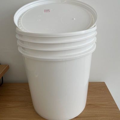 1.0 to 2.5 MM Thickness 5 Gallon Pail with Spout Lid and Silk Screen Printing Method