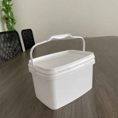 1.0 to 2.5 MM Thickness Food Grade Plastic Buckets with Printed Design