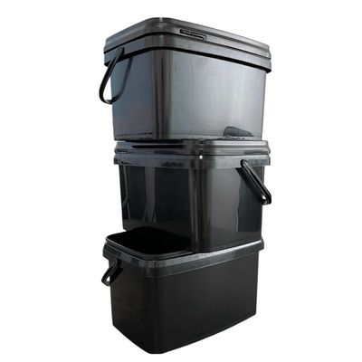 1.0 to 2.5 MM Thickness Food Grade Plastic Buckets with Printed Design