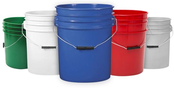 Customize Tamper Proof PP HDPE Plastic Bucket 5 Gallon 6 Gallon Plastic Pail with Lid