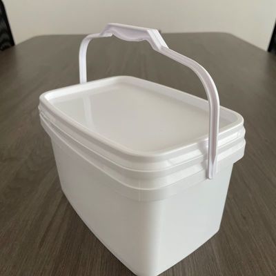 Square Plastic Pail Container for Minerals 3L to 20L Industrial Applications