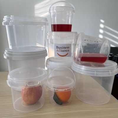 Customizable Blue Plastic Container with 1.0 to 2.5 MM Thickness and Customization