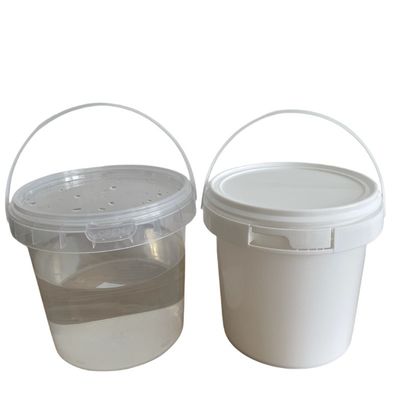 1L Round Plastic Pail Container with Lids for Sustainable and Eco-Friendly Packaging