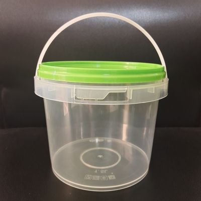 Leak Proof and Versatile Customization Yogurt Cheese Pail in Plastic Bucket with Lids
