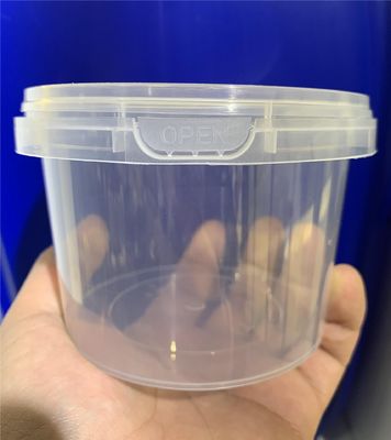Leak Proof and Versatile Customization Yogurt Cheese Pail in Plastic Bucket with Lids