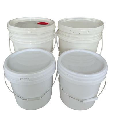 300ml 25L Round Square Plastic Bucket Pail with Lid and Handle in Thickness 1.0 to 2.5 MM