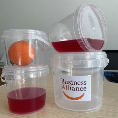 Polypropylene Various Sizes Plastic Bucket with Handle and Air tight LID Food Container Pail