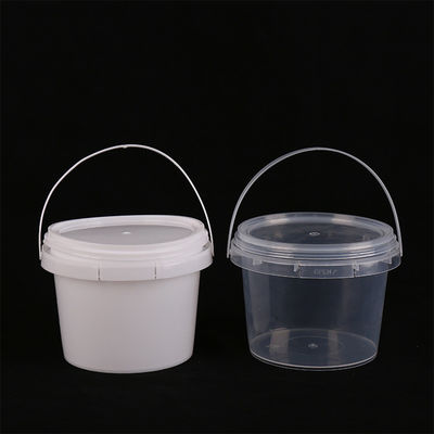 Customize Plastic Container Small Plastic Bucket with 500ml Capacity and Accessories