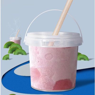 Round Square Bucket with Printed Lid Thickness 1.0 to 2.5 MM Polypropylene Plastic Pail