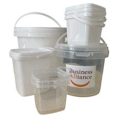 Food Container Packing HDPE Customized Plastic Bucket with GAP/ISO/FDA Certificate