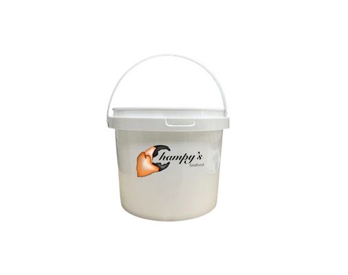 1 Liter Round Bucket Customize Your Food Container with 1.0-2.5 MM Thickness