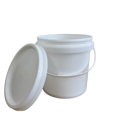 1 Gallon HDPE Plastic Bucket Custom LOGO Printing for Seafood Transportation
