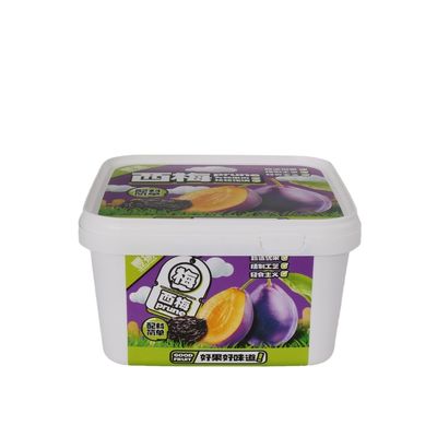 Customize Your Yogurt Packaging with Airtight Lid Plastic Food Bucket