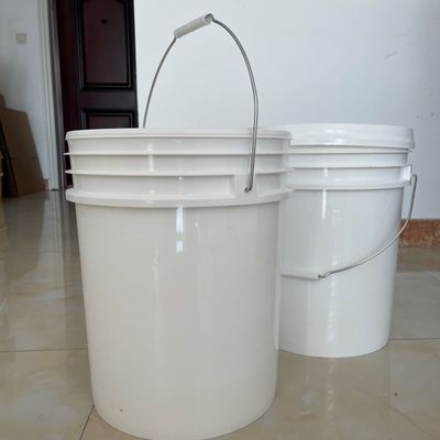 Customize Plastic Pail Transparent Plastic Paint Bucket for Food Grade Applications