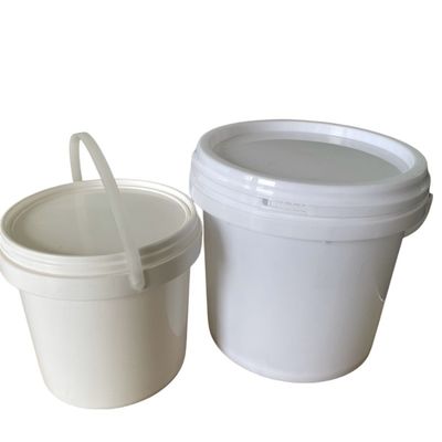 Silk Screen/Heat Transfer/IML Printing Plastic Bucket 4 Liter Thickness 1.0 to 2.5 MM