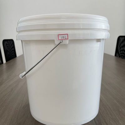 FOOD SAFE APPROVED 2L 4L 8L 10L 16L Plastic White PP Bucket with Lid Certificate FDA