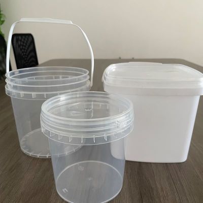 4L 5L 6L Bucket with Lid Thickness 1.0 to 2.5 MM Guaranteed Food Safety and Durability