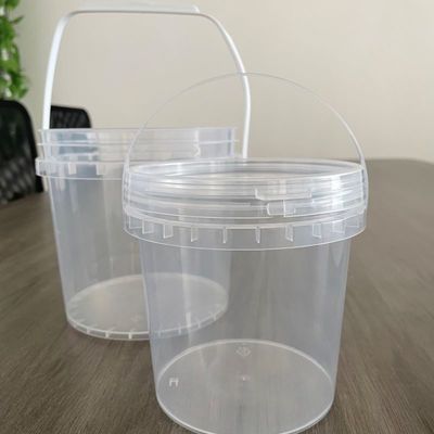 Industrial Grade HDPE Plastic Bucket 3.8L with Lid Durable and Practical