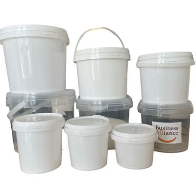 1/2 Gallon Plastic Pail for Popcorn and Cotton Candy Storage 1.0 to 2.5 MM Thickness