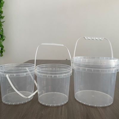 Polypropylene Snack Pail Container for Storing Food and Candy All Purpose Design