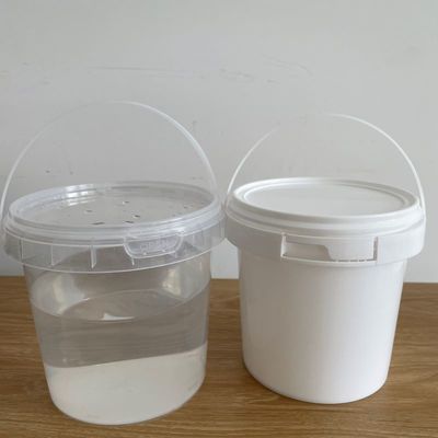 Custom Round Plastic Pail with Lid for Peanut Cotton Candy Popcorn Container Packaging