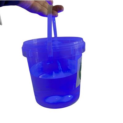 1.0-2.5 MM Thickness Easy-Opening Glow Bucket Bar Container with Convenient Handle