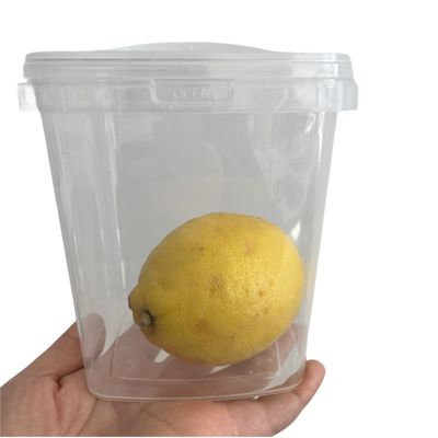 1.0-2.5 MM Thickness Easy-Opening Glow Bucket Bar Container with Convenient Handle