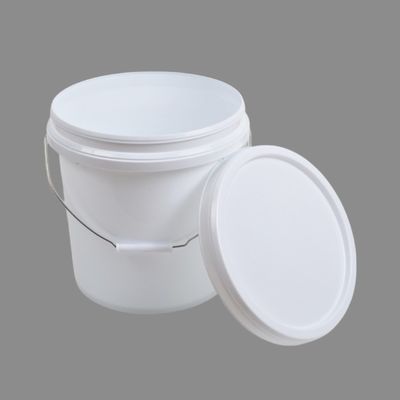 Round 10 Liter IML Printed Plastic Bucket Durable and Customizable Packaging Solution