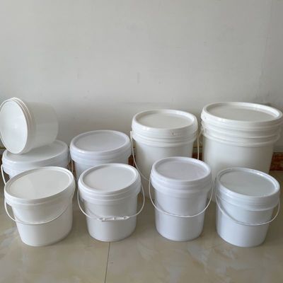 10L Polypropylene Buckets with Lid and Handle OEM Plastic 2 Gallon Paint Container