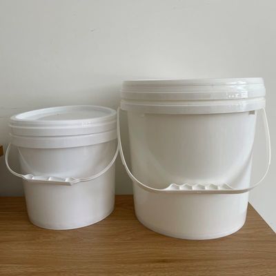 10L Polypropylene Buckets with Lid and Handle OEM Plastic 2 Gallon Paint Container
