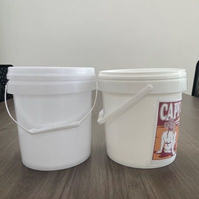 Snack 4L Colorful Plastic Bucket with IML Printing and GAP/ISO/FDA Certification