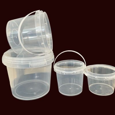 Certificate GAP/ISO/FDA Approved Plastic Pail for and Transparent Food Safe Packaging
