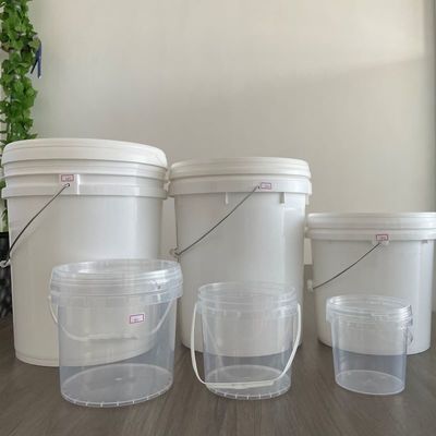 Certificate GAP/ISO/FDA Approved Plastic Pail for and Transparent Food Safe Packaging
