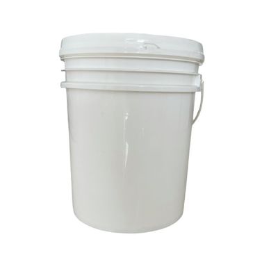 5 Gal Food Grade Plastic Pails with Metal Handle Customize Thickness 1.0 to 2.5 MM