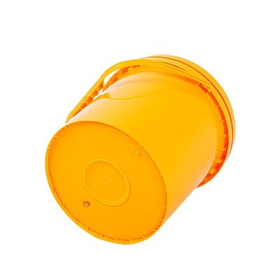 Transparent 20L Bucket with Easy-Opening Lid and Multi-Purpose American Plastic Pail