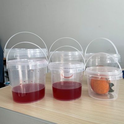 300ml 3 L Food Preservation Solution Plastic Bucket with Lid Customize Option